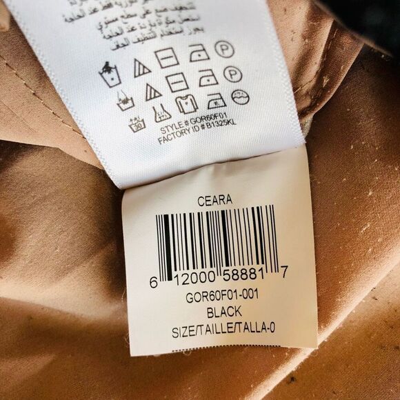 BCBGMAXAZRIA Ceara Black Lace Dress - Picture 5 of 11